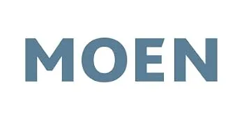 Moen 8912 Home 12-Inch Bathroom Grab Bar, Stainless Steel 12 Inch - moen logo