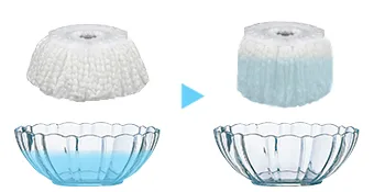 Spin Mop Replacement Head 5 Pack Magic Mop Refill for Hurricane 360 Spin Mop Systems, Microfiber Spin Mop Head, Round Shape Standard Universal Size 5 Count (Pack of 1) - mop head super absorbent