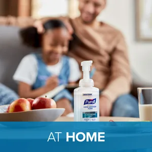 Purell Advanced Hand Sanitizer 2in1 Moisturizing Foam, Naturally Fragranced with Essential Oils, 10 oz Pump Bottle (Pack of 3) - 3002-06-EC - home sanitizer