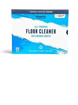 Sheets Laundry Club Laundry Detergent Sheets (Fresh Linen & Lavender) - sustainable floor cleaning sheets