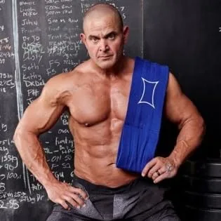 Sling Shot Mark Bell Hip Circle Resistance Bands for Exercising (Level 2) Medium Blue - Mark Bell