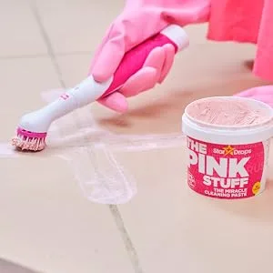 Stardrops - The Pink Stuff - The Miracle Bathroom Foam Cleaner 750ml 2-Pack Bundle 25.36 Fl Oz (Pack of 2) - paste