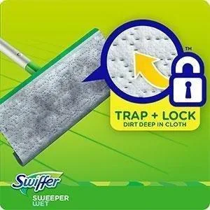 Swiffer Sweeper Wet Mopping Cloths, Open-Window Fresh, 24 count - product information 1