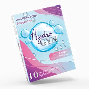 Hydro GYN Vaginal Moisturizer | Long-Lasting Dryness & Discomfort Relief | Estrogen & Hormone Free | 10 Pre-Filled Applicators - product information 2