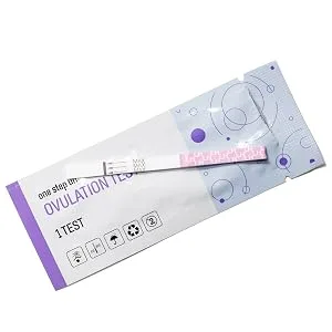 Testic 75 Ovulation LH Test Strips Predictor Kit Urine Home Tests Cosmetic Bag - ovulation