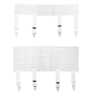 Truform Truform Standard Garter Belt, White, X-Large X-Large 3-Inch Rise - truform garter belts