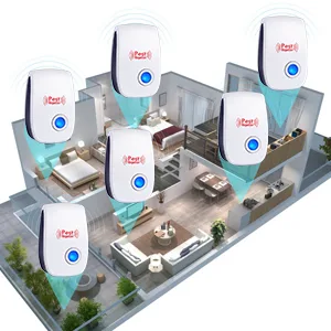 WahooArt Ultrasonic Pest Repeller 6 Packs, Electronic Plug in Sonic Repellent pest Control for Bugs Mice Insects Spiders Mosquitoes - product information 3