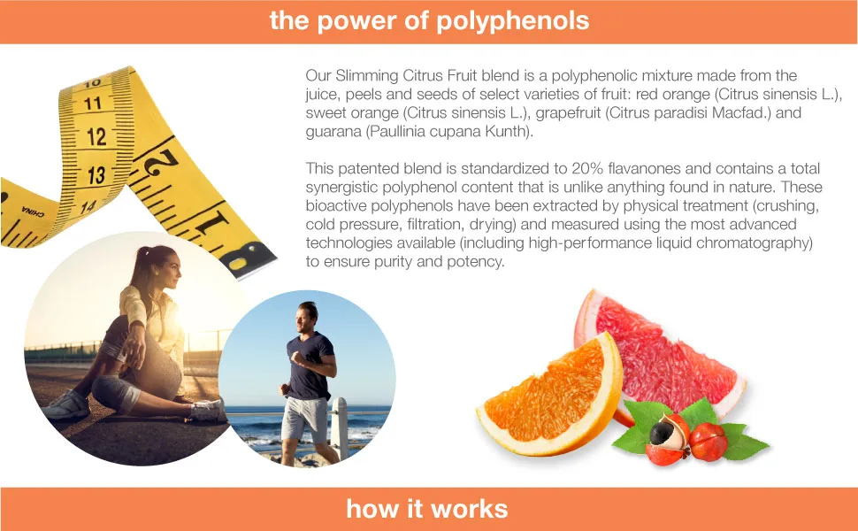 Youtheory Citrus Fruit Advanced with Chromium, 60 Count (1 Bottle) - Slimming Citrus Fruit - The Power of Polyphenols