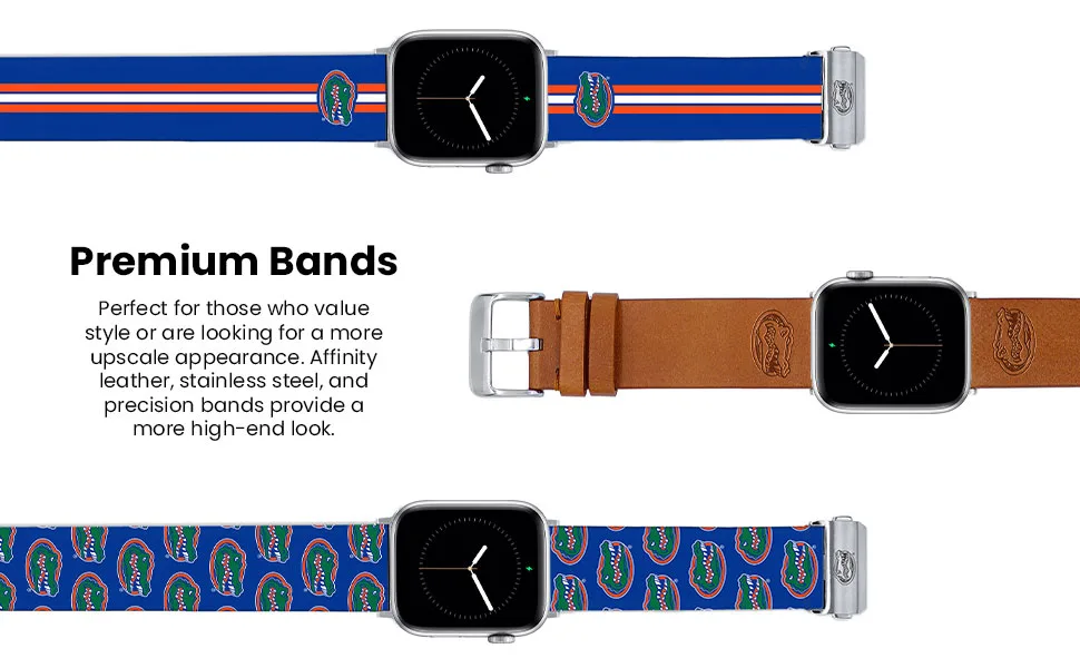 AFFINITY BANDS Florida Gators HD Case Cover Compatible with Apple AirPods Pro (Stripes) - Florida Premium watch bands