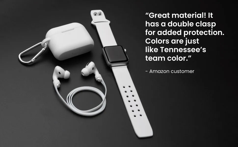 AFFINITY BANDS Tennessee Volunteers HD Case Cover Compatible with Apple AirPods Pro (Random) - Customer review