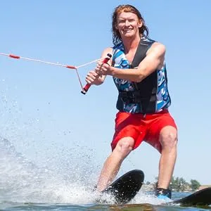 Airhead Water Ski Rope with EVA Grip, 1 Section, 75-Feet - Pre-Stretched