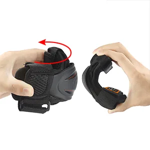 Andux Ski Gloves Extended Wrist Palms Protection Roller Skating Hard Gauntlets Adjustable Skateboard Gauntlets Support HXHW-03 Large - product information 4