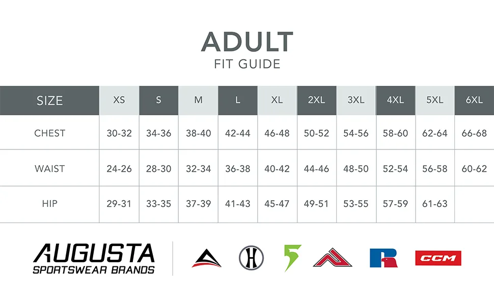 Augusta Sportswear Micro Poly Windshirt/Lined X-Large Black - Fit guide