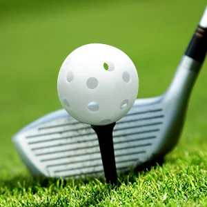 50 Pack Plastic Golf Balls Practice Limited Flight Golf Training Ball Hollow Swing Practice Indoor Golf Balls with Mesh Drawstring Bag for Backyard Driving Range or Outdoor Green - wiffle golf balls