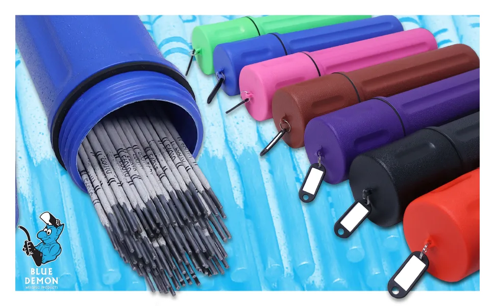Blue Demon RST-14-BLACK Rod Storage Tube, Black - rst14top