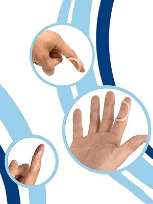 BraceOn EZ Finger Splint - Trio 3-Pack (6,7,8) - Side Image