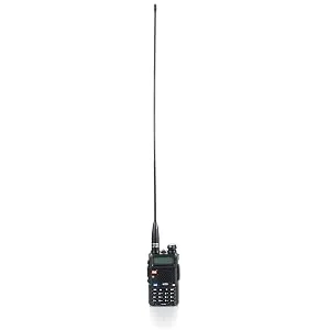 Authentic Genuine Nagoya NA-320A Triband HT Antenna 2M-1.25M-70CM (144-220-440Mhz) Antenna SMA-Female for BTECH and BaoFeng Radios NA-320A 17.7" VHF/220/UHF - product information 1