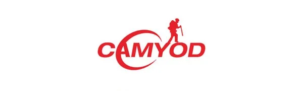 CAMYOD Waterproof Ski Snowboard Gloves with 3M Thinsulate,Zipper Pocket, Air Vent, Cold Weather Gloves for Men Medium Reflective Piping - Logo 600-180