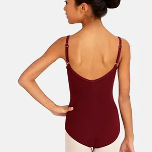 Capezio Big Girls' Classics Camisole Leotard with Adjustable Straps Big Girls (7-16) 10-12 Black - Back