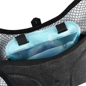 CKE Hydration Backpack with 2L Hydration Bladder Camelback Water Backpack for Men Women Kids for Hiking Running Cycling Biking Ski Camping (Blue-Black) - product information 6