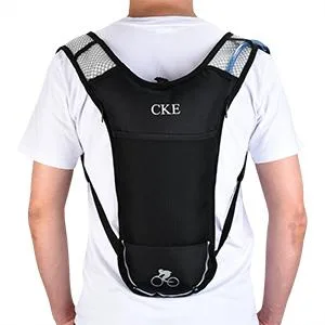 CKE Hydration Backpack with 2L Hydration Bladder Camelback Water Backpack for Men Women Kids for Hiking Running Cycling Biking Ski Camping (Blue-Black) - product information 7