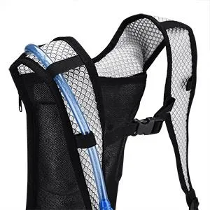CKE Hydration Backpack with 2L Hydration Bladder Camelback Water Backpack for Men Women Kids for Hiking Running Cycling Biking Ski Camping (Blue-Black) - product information 9
