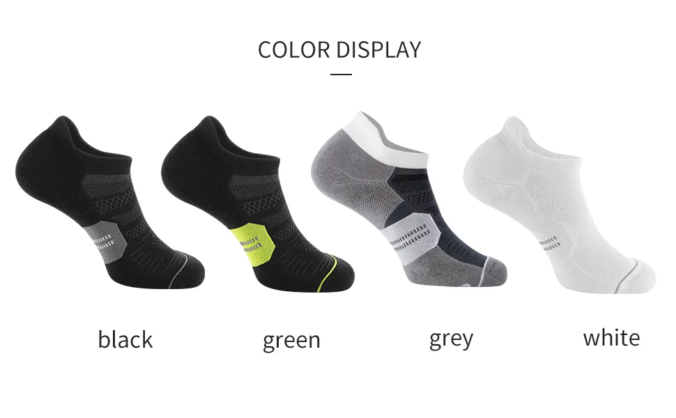 CS CELERSPORT 6 Pack Running Ankle Socks for Men and Women with Cushion, Low Cut Athletic Tab Sport Socks Black + Grey Medium - product information 12