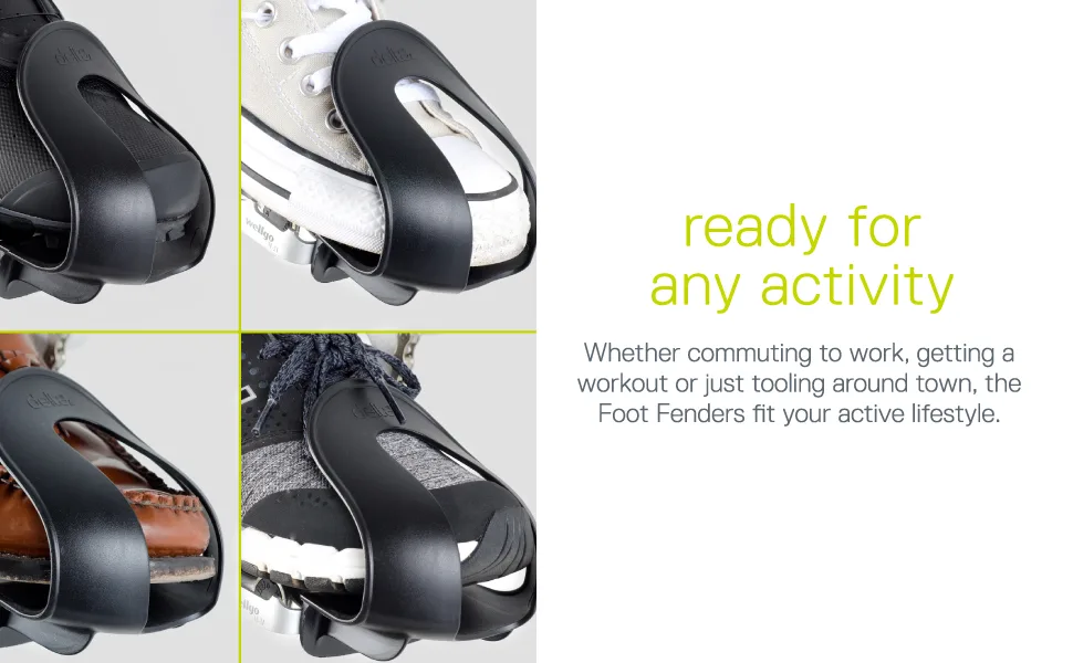 Delta Cycle Foot Fenders Bicycle Toe Clips - Bicycle bungee net with durable precision molded thermoplastic hooks