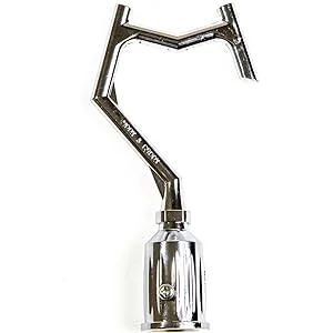 DocaPole Big-Reach Pole Hook Attachment for Extension Pole | Telescopic Pole Hook for Hanging Lights | Christmas Lights Hanging Pole | Retrieval Hook | Boat Hook (Pole NOT Included) - DocaPole Hook Bi Reach Hook Hook and Crook Docazoo DocaPole extension pole telescopic pole