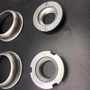 2" Cup Bottom Bracket Set,One-Piece Bottom Bracket Cup Set Bearings Included,Silver - product information 4