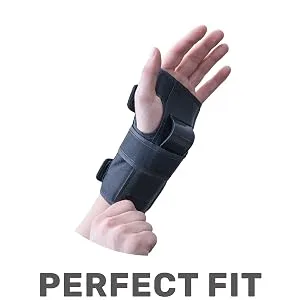 ELOS Wrist Guards with Palm Protection Pads. Protective Gear for Skateboarding/Longboarding/Roller Blading/Inline Skating. for Adults and Kids. Medium - ABS shock resistent palm protection
