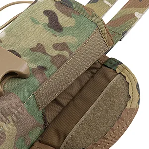 EXCELLENT ELITE SPANKER Tactical Universal Radio Holster Pouch Holder Case Bag Molle Adjustable Military Walkie Talkie Holder Multicam - product information 6