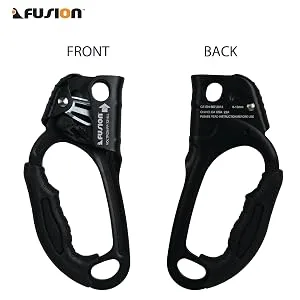 Fusion Climb Hand Ascender Rock Climbing Tree Arborist Rappelling Gear Equipment Rope Clamp for 813MM Rope (Left Handed) - 7215