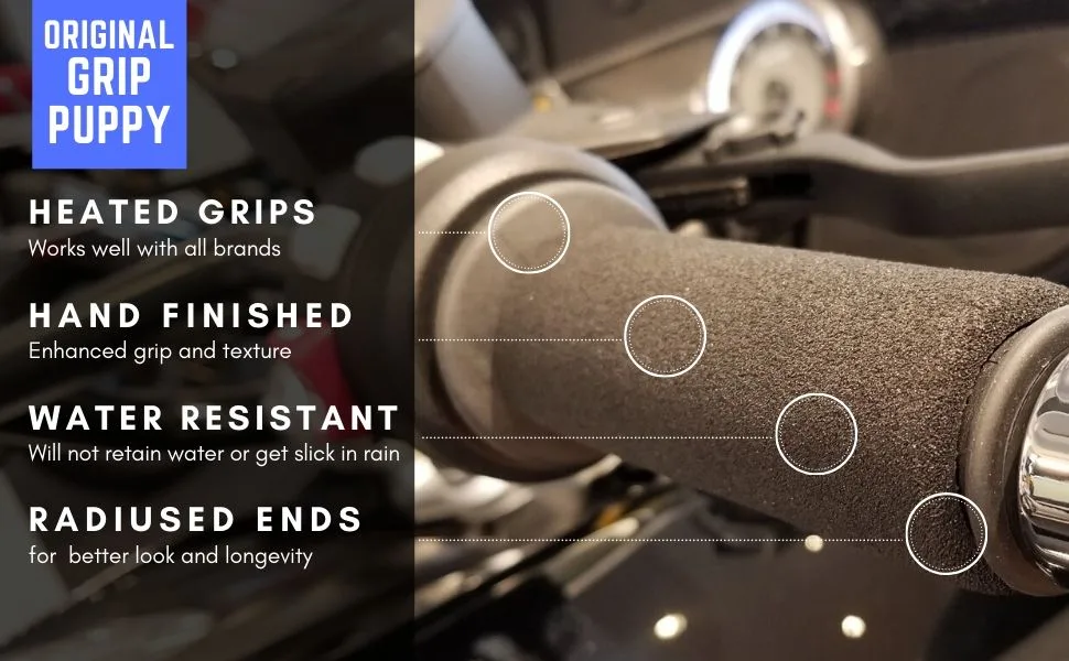 The Original Grip Puppy Comfort Grips - Grip Puppy Original Features