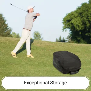 IZZO Golf #90592 Shoe Bag Black - exceptional storage