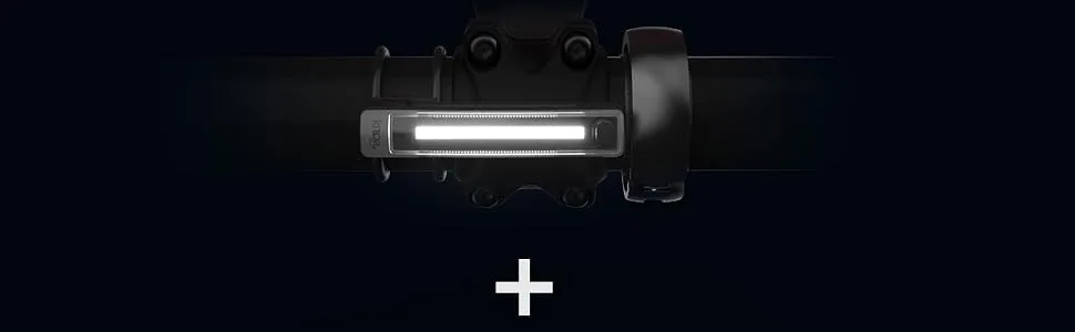 Plus Twinpack Black - Knog, plus, light, bike, bicycle, cycling, running, sports, outdoors, workout, LED, headlight, tail