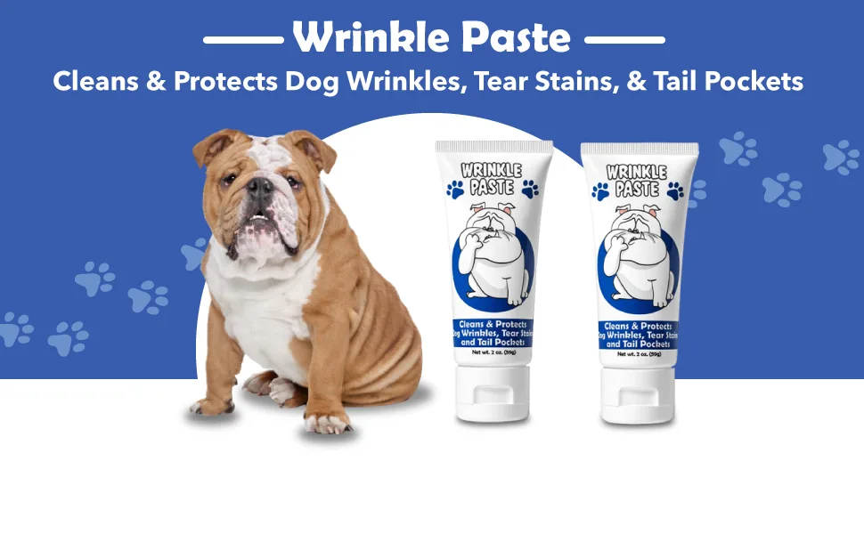 Squishface Wrinkle Paste Cleans & Protects Dog Wrinkles - 2 Oz. - Squishface Wrinkle Paste