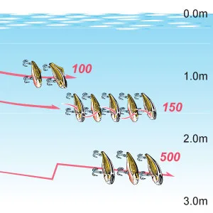 LUCKY CRAFT LV-500 Max Lucky Vibration 270 MS American Shad - LV Depth