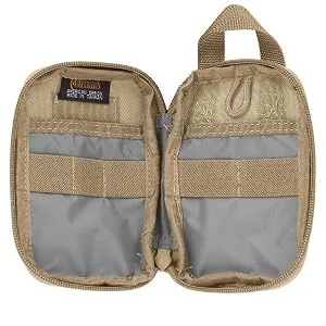 Maxpedition Micro Pocket Organizer One Size Khaki - Interior view