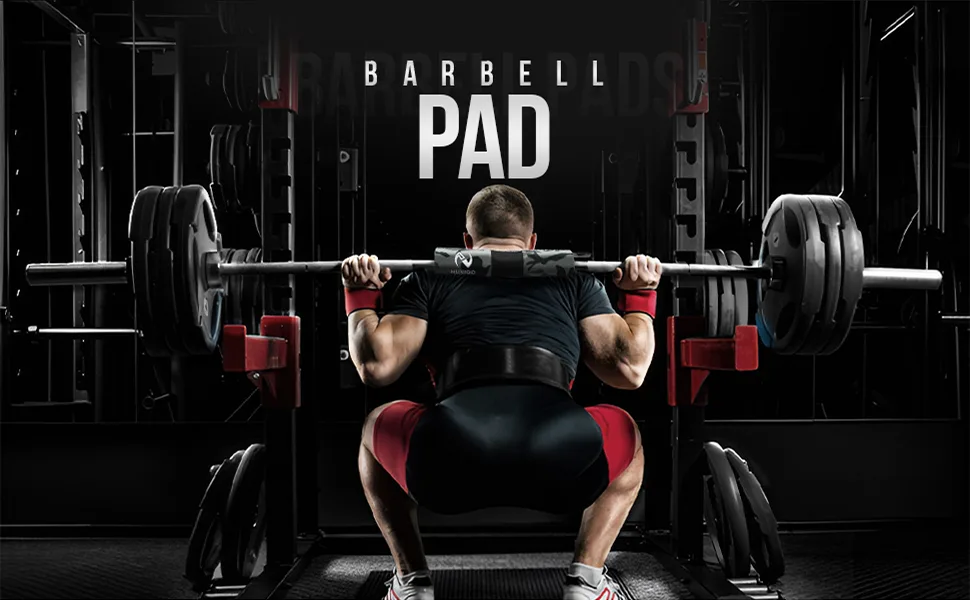 Barbell Squat Pad with Thick Foam and Nylon Padding - Neck & Shoulder Protective Pad Provides Support for Squats, Lunges & Hip Thrusts - Fits Olympic Standard Weightlifting Bar Green - 2nd image