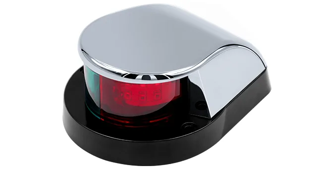 Obcursco Boat Navigation Lights, Marine LED Navigation Light, Boat LED Bow Light. Ideal for Pontoon, Skiff, and Small Boat - boat navigation lights