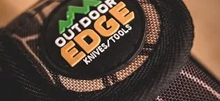 Outdoor Edge Chowlite - Mealtime Multitool with Folding/Locking Fork, Spoon, Bottle Opener, Can Opener and Screwdriver - 100% Stainless Steel - Perfect for Camping, Hiking, Backpacking and Hunting Chow Lite - Sheath and Logo