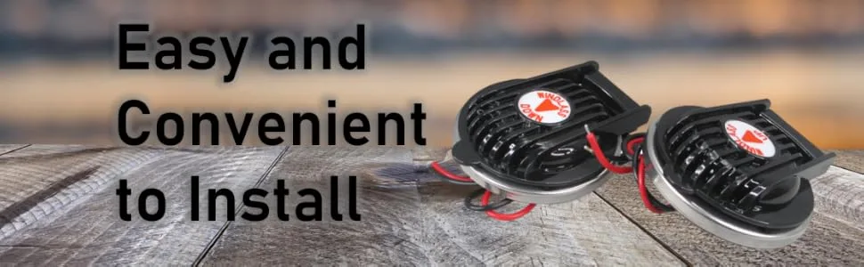 Pactrade Marine Boat Anchor Windlass Winch Foot Compact Switch Black 2 pcs Up & Down 12/24v 5A - product information 6