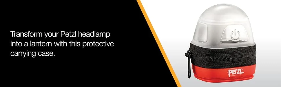PETZL, NOCTILIGHT Lantern Case, Transform Your Petzl Headlamp for Camping & Hiking - Transform your Petzl headlamp into a lantern with this protective carrying case.