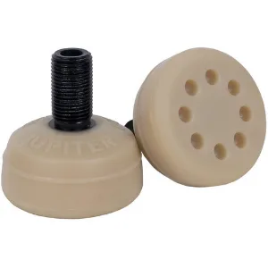 Powerdyne - Jupiter Toe Stops - Pair of Natural Rubber Roller Skate Toe Stoppers - Jupiter toe stops