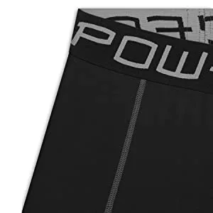 PowerLayer Boys' Compression Base Layer Thermal Skins Shorts Navy Eclipse 12-14 Years - product information 5