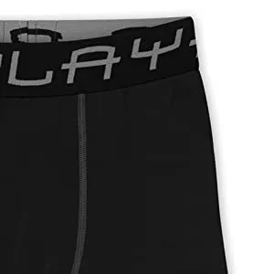 PowerLayer Boys' Compression Base Layer Thermal Skins Shorts Navy Eclipse 12-14 Years - product information 7