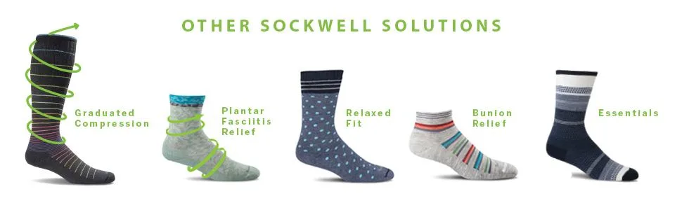 Sockwell Women's Big Easy Relaxed Fit Sock Medium-Large Teal - product information 11