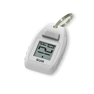 Sun Company Digital Zipogage - Compact Zipperpull Digital Thermometer | for Skiing, Snowboarding, Cold-Weather Camping, Snowshoeing, or Any Outdoor Activity - Digital Zipogage