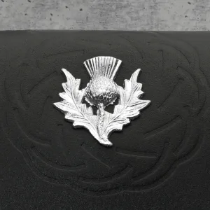 SZCO Supplies Double Embossed Sporran - Double Embossed Sporran Design